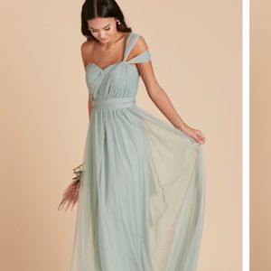 Birdy Grey Christina Convertible Dress sage bridesmaid dress XS